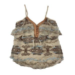 Twelfth Street by Cynthia Vincent Camisole Top Silk Symmetric Women Size XS